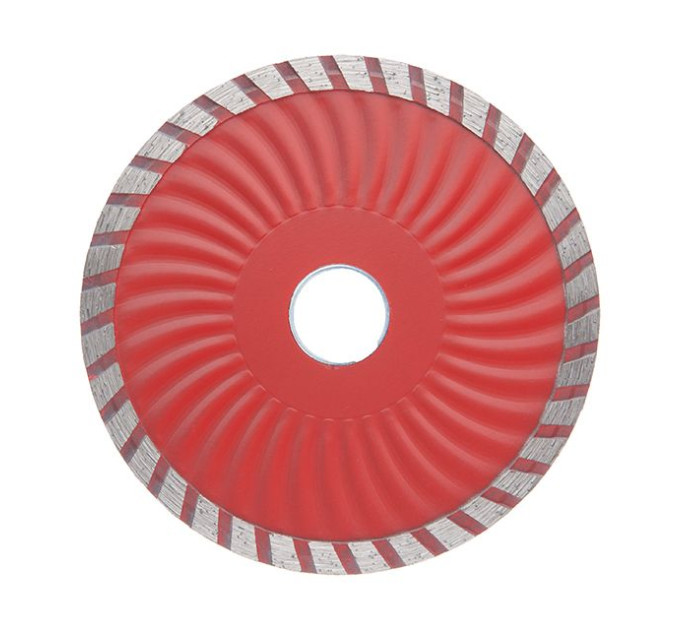 Диск отрезной TURBO 115 мм, алмазный 22-24% INTERTOOL CT-2006