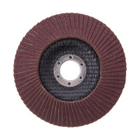 Диск шлифовальный лепестковый 125*22 мм, K150 INTERTOOL BT-0215