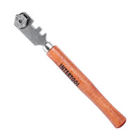 Стеклорез с 6-ю роликами INTERTOOL HT-0521
