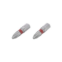 Комплект викруткових насадок PH2, S2, 2 од., STORM INTERTOOL VT-0218