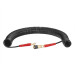 Шланг BLACK M-Flex STORM, 15 м, 5,5*8 мм, спиральный полиуретановый с поворотным шарниром, латунными быстроразъемными соединениями INTERTOOL PT-1791