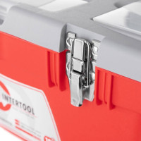 Ящик для инструментов с металлическими замками 13" 335*185*130 мм INTERTOOL BX-0513