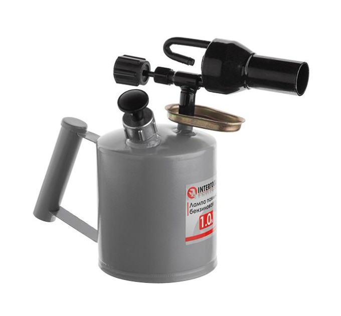 Лампа паяльная бензиновая 1,0 л INTERTOOL GB-0031