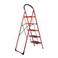 Лестница 5 ступеней, высота 1,6 м, до верхней ступени 1,2 м INTERTOOL LT-0039