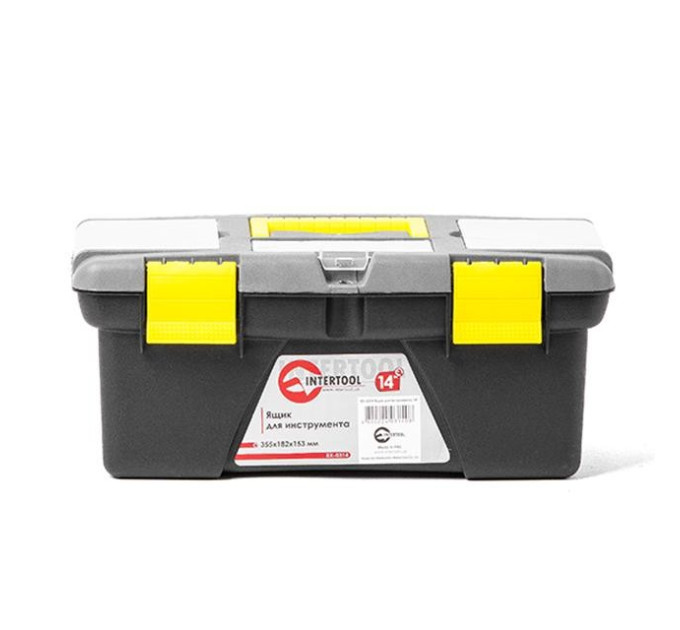 Ящик для инструмента 14" 355*182*153 мм INTERTOOL BX-0314