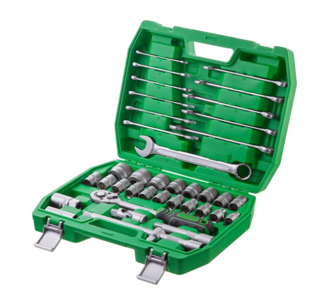Набор инструментов 1/2", 38 ед. INTERTOOL ET-6038SP