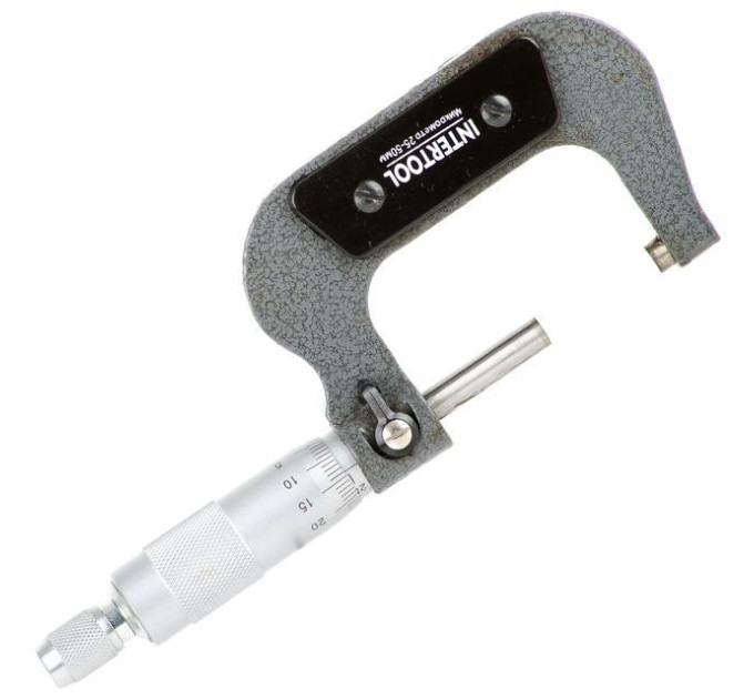 Микрометр 25-50 мм INTERTOOL MT-3042