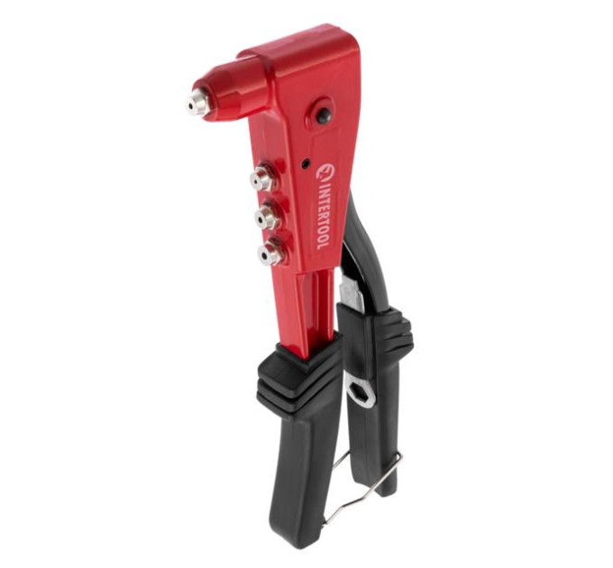 Пистолет заклепочный, диаметр заклепки 2.4; 3.2; 4; 4.8мм INTERTOOL RT-0006