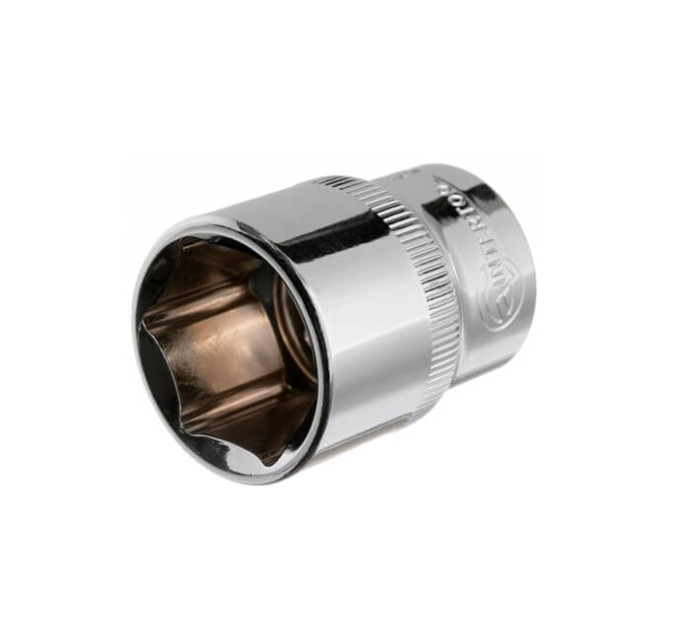 Головка шестигранная STORM 1/2", 22 мм, Cr-V INTERTOOL ET-0022