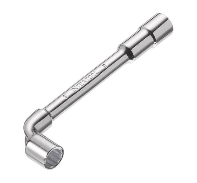 Ключ торцевий з отвором L-подібний 9 мм INTERTOOL HT-1609
