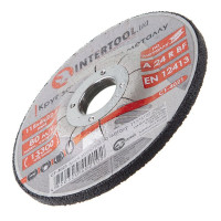 Диск зачистный по металлу 115*6*22.2 мм INTERTOOL CT-4021
