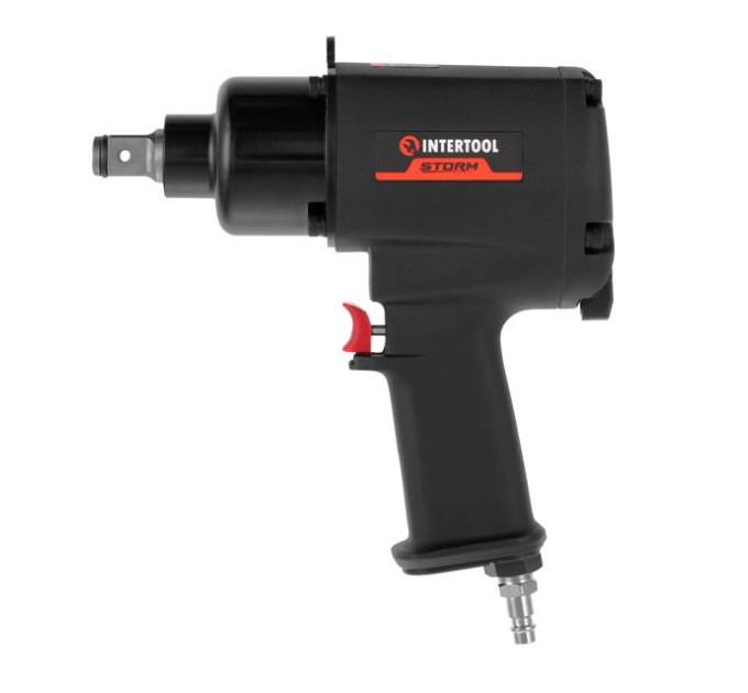 Гайковерт пневматический профессиональный 3/4", 1300 Нм, 5000 об/мин INTERTOOL PT-1105