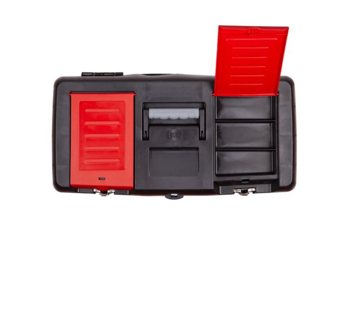 Ящик для інструментів з металевими замками 24" 610*255*251 мм INTERTOOL BX-1024
