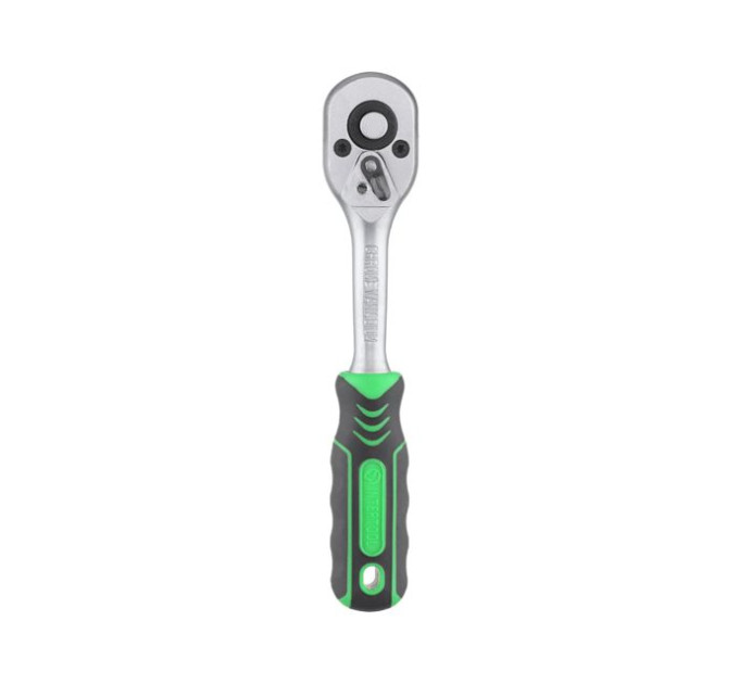 Рукоятка с храповым механизмом 1/4", 72 зуба, Cr-V INTERTOOL HT-2124