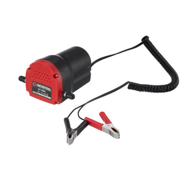 Насос вакуумный 12 В для откачки масла и дизельного топлива INTERTOOL AC-0006