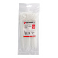Хомут пластиковий 3,6*150 мм, білий, 100 од. INTERTOOL TC-3615
