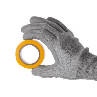 Стрічка ізоляційна 10 м, 17*0,15 мм, кольорова (уп. 10 од.) INTERTOOL IT-0014