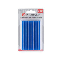 комплект стержней клеевых голубых 11,2*100 мм, 12 ед. INTERTOOL RT-1052