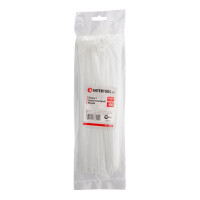 Хомут пластиковый 3,6*250 мм, белый, 100 ед. INTERTOOL TC-3625