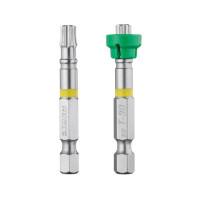 Комплект отверточных насадок Torx с ограничителем T30, S2, 2 ед., STORM INTERTOOL VT-0232