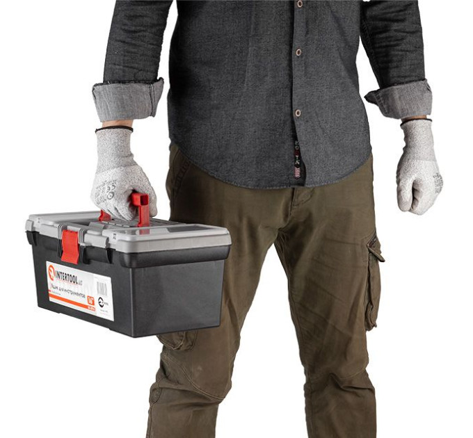 Ящик для інструментів 16" 396*216*164 мм INTERTOOL BX-0016