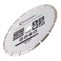Диск сегментный отрезной 230 мм, алмазный 16-18% INTERTOOL CT-1005