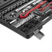 Профессиональный набор инструментов 1/2", 1/4", 72 ед., Cr-V INTERTOOL ET-6072