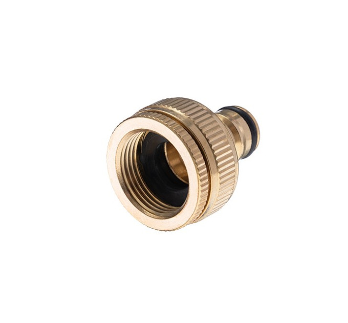 Адаптер латунный на коннектор 1/2" с внутренней резьбой 3/4" и 1" STORM INTERTOOL GE-1211