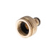 Адаптер латунный на коннектор 1/2" с внутренней резьбой 3/4" и 1" STORM INTERTOOL GE-1211