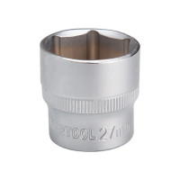 Головка шестигранная 1/2", 27 мм INTERTOOL ET-2027