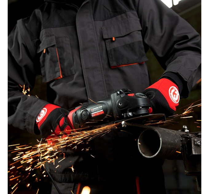 Шлифмашина угловая 1200 Вт, 125 мм, 5000-12000 об/мин, поворотная рукоятка INTERTOOL WT-0225