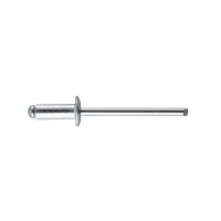 Заклепка алюминиевая 4.0*10.0 мм, 50 ед. INTERTOOL RT-4010