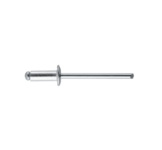 Заклепка алюминиевая 4.0*10.0 мм, 50 ед. INTERTOOL RT-4010