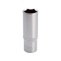 Головка шестигранная удлиненная STORM 3/8", 16 мм, Cr-V INTERTOOL ET-0426