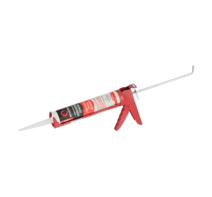 Пистолет для выдавливания силикона INTERTOOL HT-0021