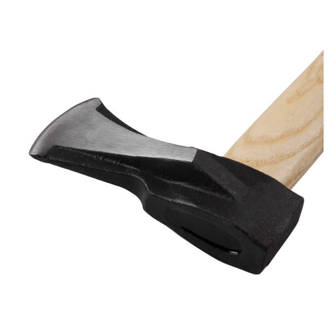 Колун кованый 2000 г, с деревянной рукояткой INTERTOOL HT-0272