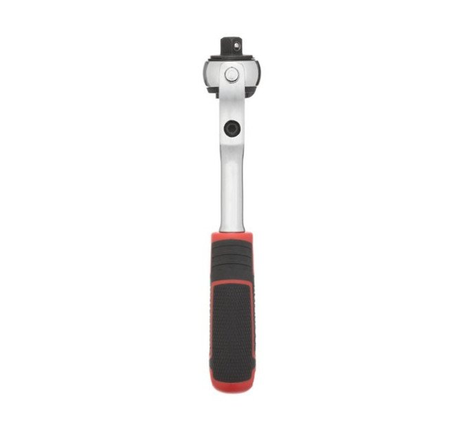 Рукоятка с храповым механизмом поворотная STORM 3/8", 72 зуба, Cr-V INTERTOOL ET-8008