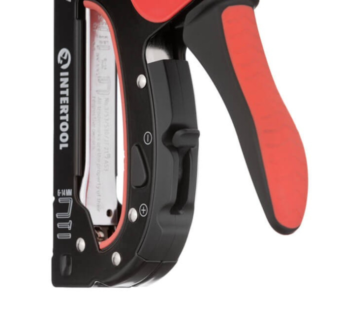 Степлер строительный 3 в 1, для скоб, гвоздей, шпилек, STORM INTERTOOL RT-0104