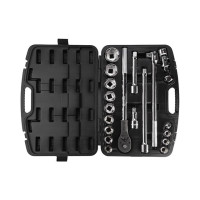 Профессиональный набор инструментов 3/4", 20 ед., Cr-V INTERTOOL ET-6023