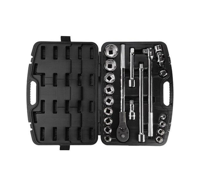 Професійний набір інструментів 3/4", 20 од., Cr-V INTERTOOL ET-6023