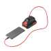 Адаптер для аккумулятора Li-ion 20 В, USB 2A, LED фонарь INTERTOOL WT-9300