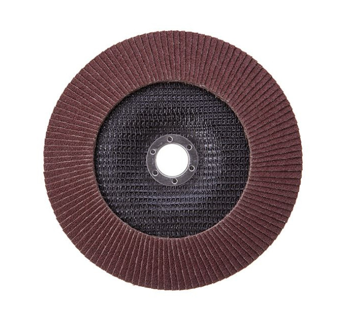 Диск шлифовальный лепестковый 180*22 мм, K80 INTERTOOL BT-0228