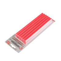 комплект стержней клеевых красных 11,2*200 мм, 12 ед. INTERTOOL RT-1042