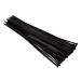 Хомут пластиковый 4,8*400 мм, черный, 100 ед. INTERTOOL TC-4841
