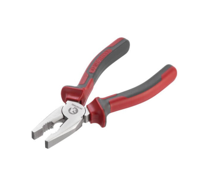 Плоскогубці 180 мм, С55 INTERTOOL HT-0105