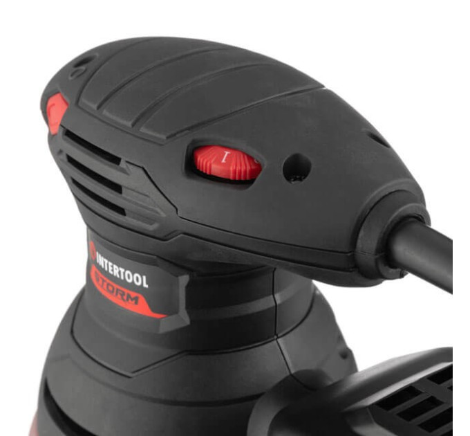 Шліфмашина ексцентрикова 300 Вт, 5000-12000 об/хв, 125 мм INTERTOOL WT-0541