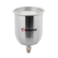 Бачок металлический с наружной резьбой M14x1,25, 600 мл INTERTOOL PT-1907