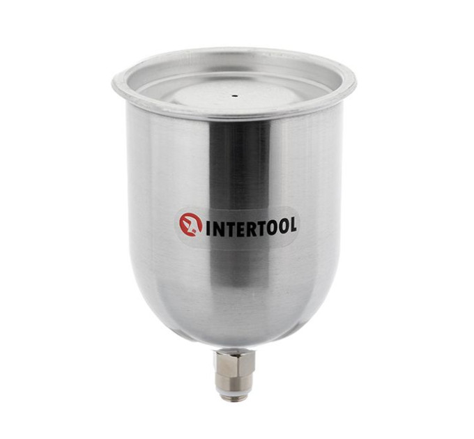 Бачок металлический с наружной резьбой M14x1,25, 600 мл INTERTOOL PT-1907
