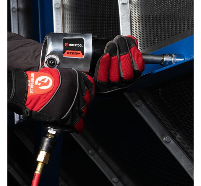 Гайковерт пневматичний професійний 1/2", 576 Нм, 7500 об/хв INTERTOOL PT-1103