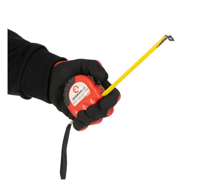 Рулетка з металевим полотном 5 м * 19 мм "EXTRA" INTERTOOL MT-0205